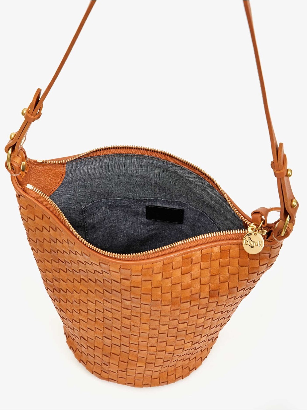 Clare V. Natual Woven Petite Jeanne - Picture 2 of 7